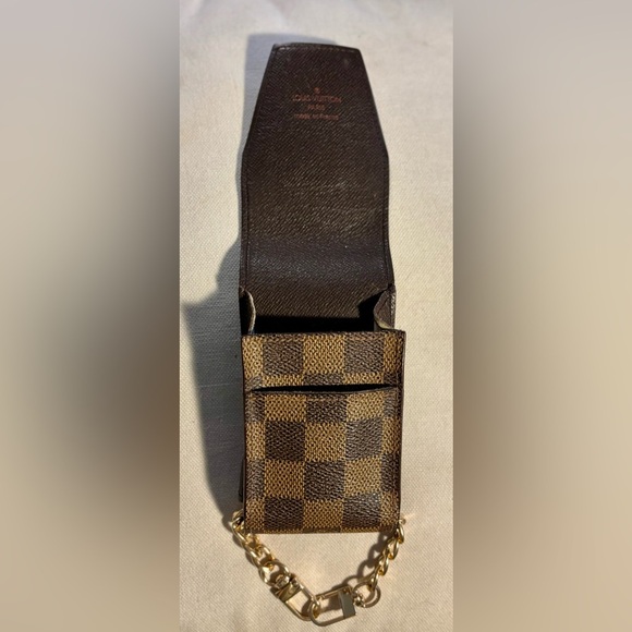 Louis Vuitton Damier Ébène Mini Pouch – Vintage! - Picture 13 of 14
